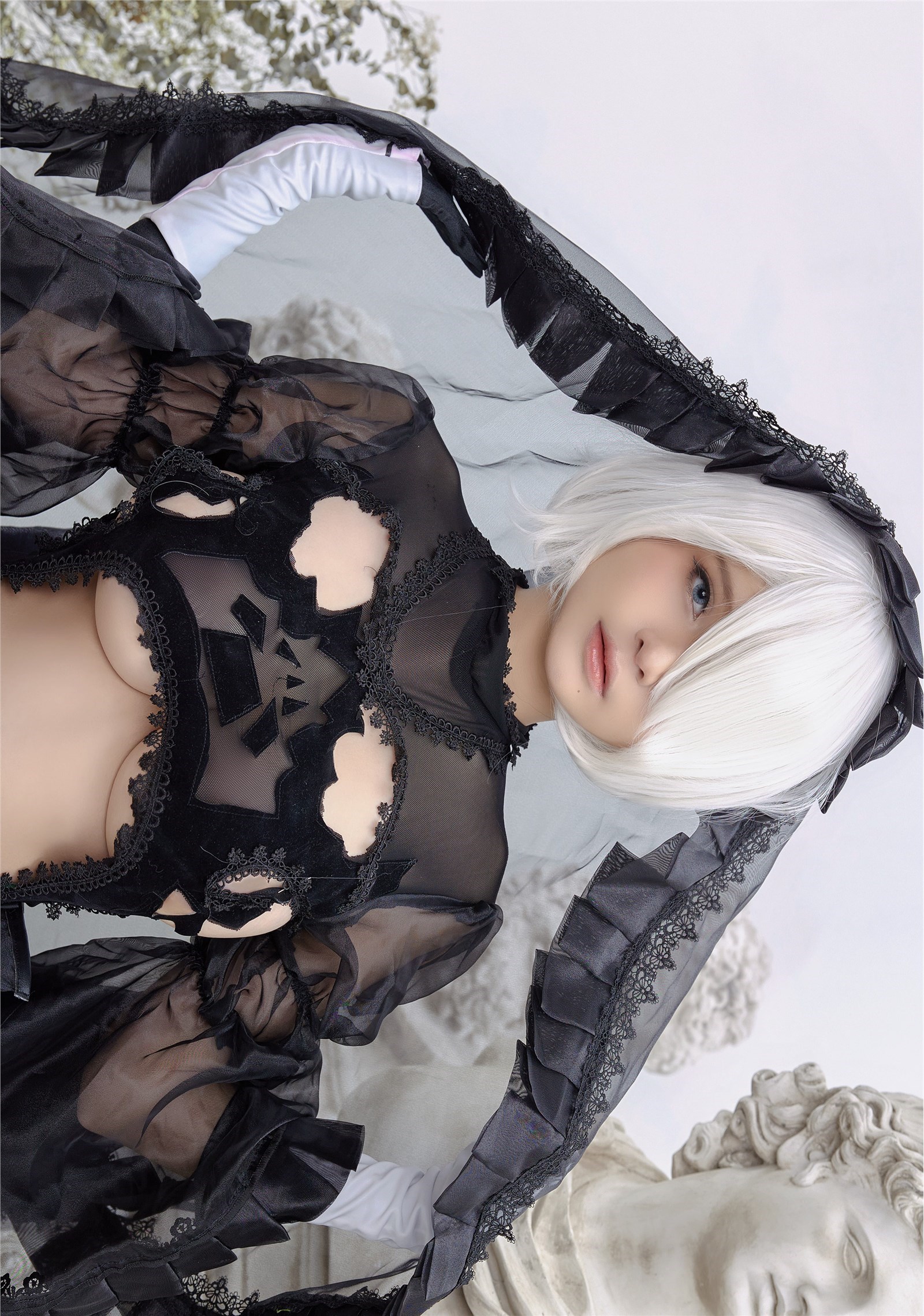 Foreign Coser Azami Azami - 2b Black Costume cos(3)